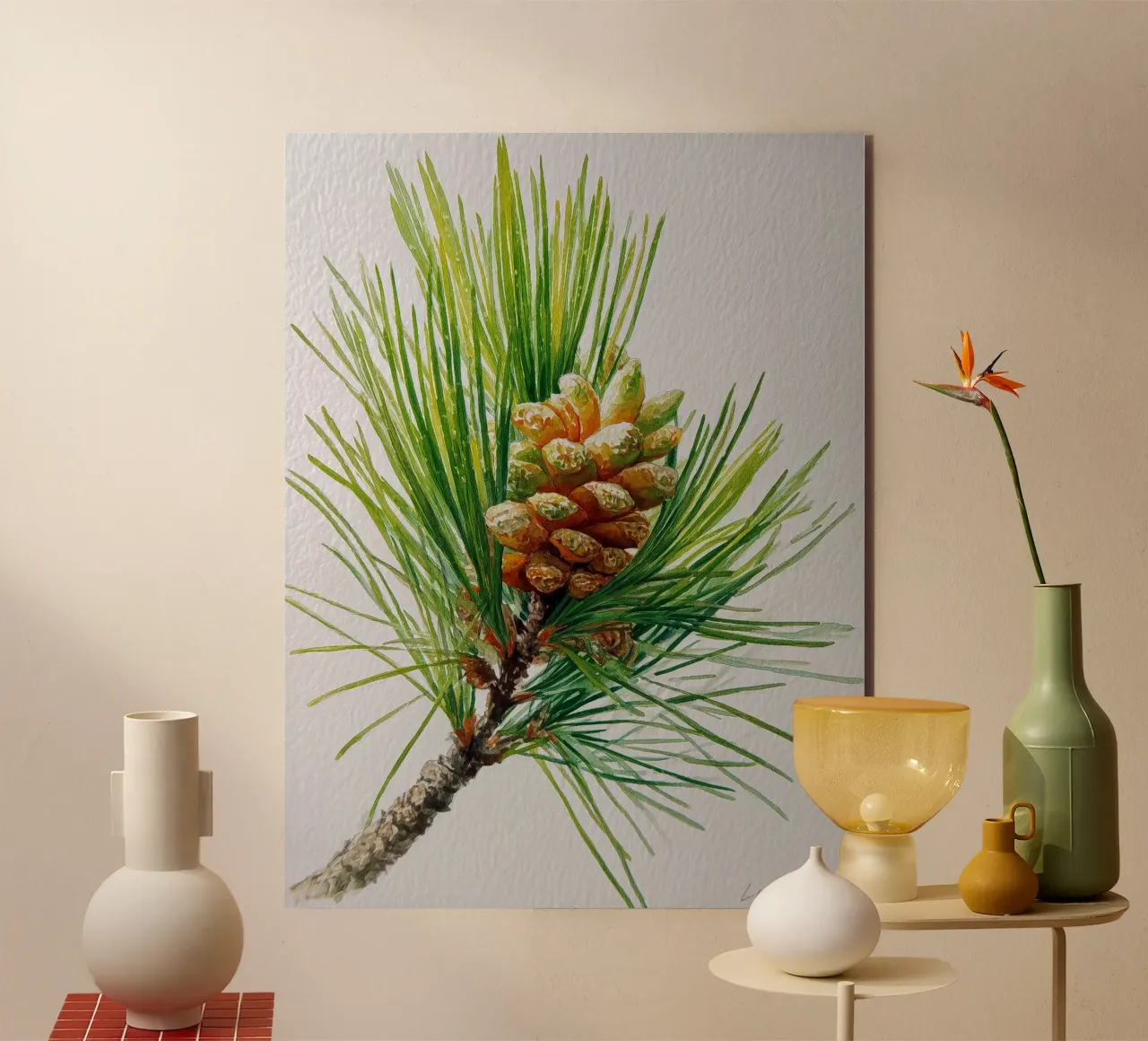 Pino lodgepole alluminio dibond da Luke Wilder Studio