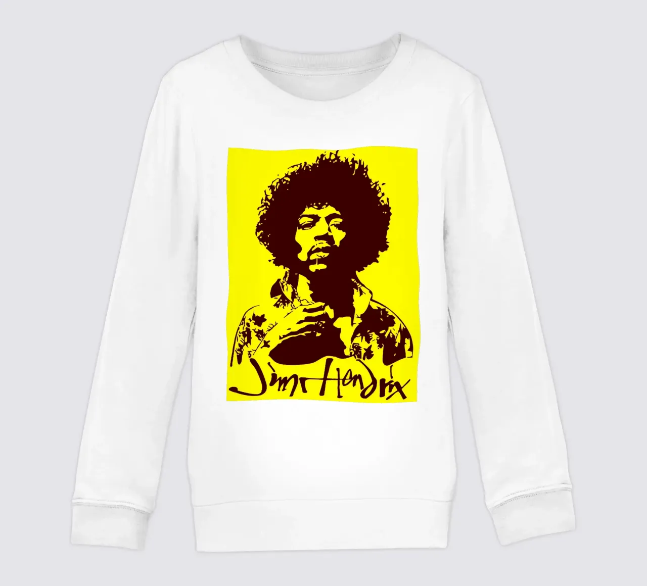 jimi hendrix kids sweatshirt by vanhesling