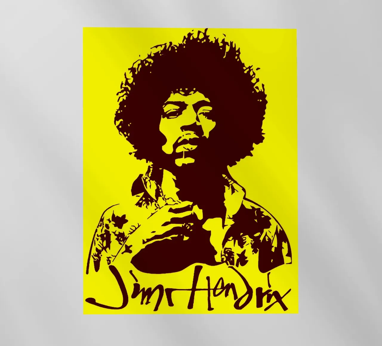 jimi hendrix pellicola backlit da vanhesling