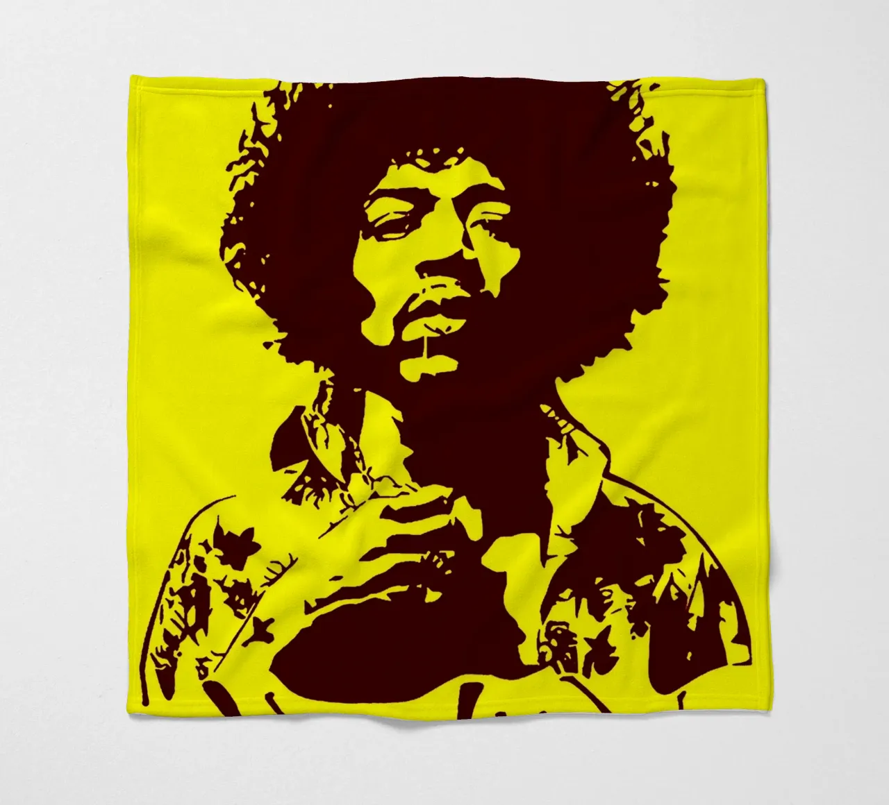 jimi hendrix plaid polaire de vanhesling