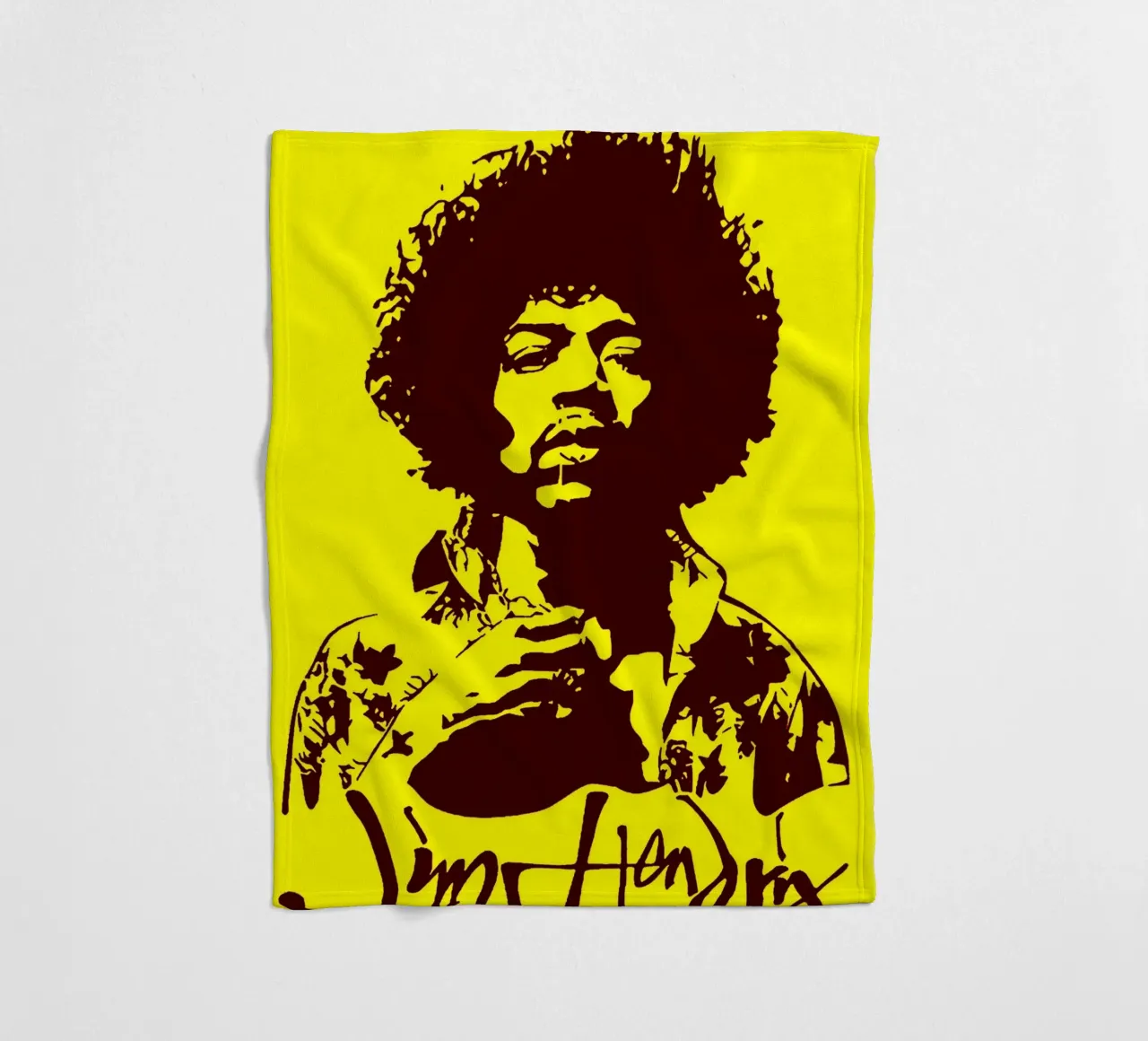 jimi hendrix plaid polaire de vanhesling