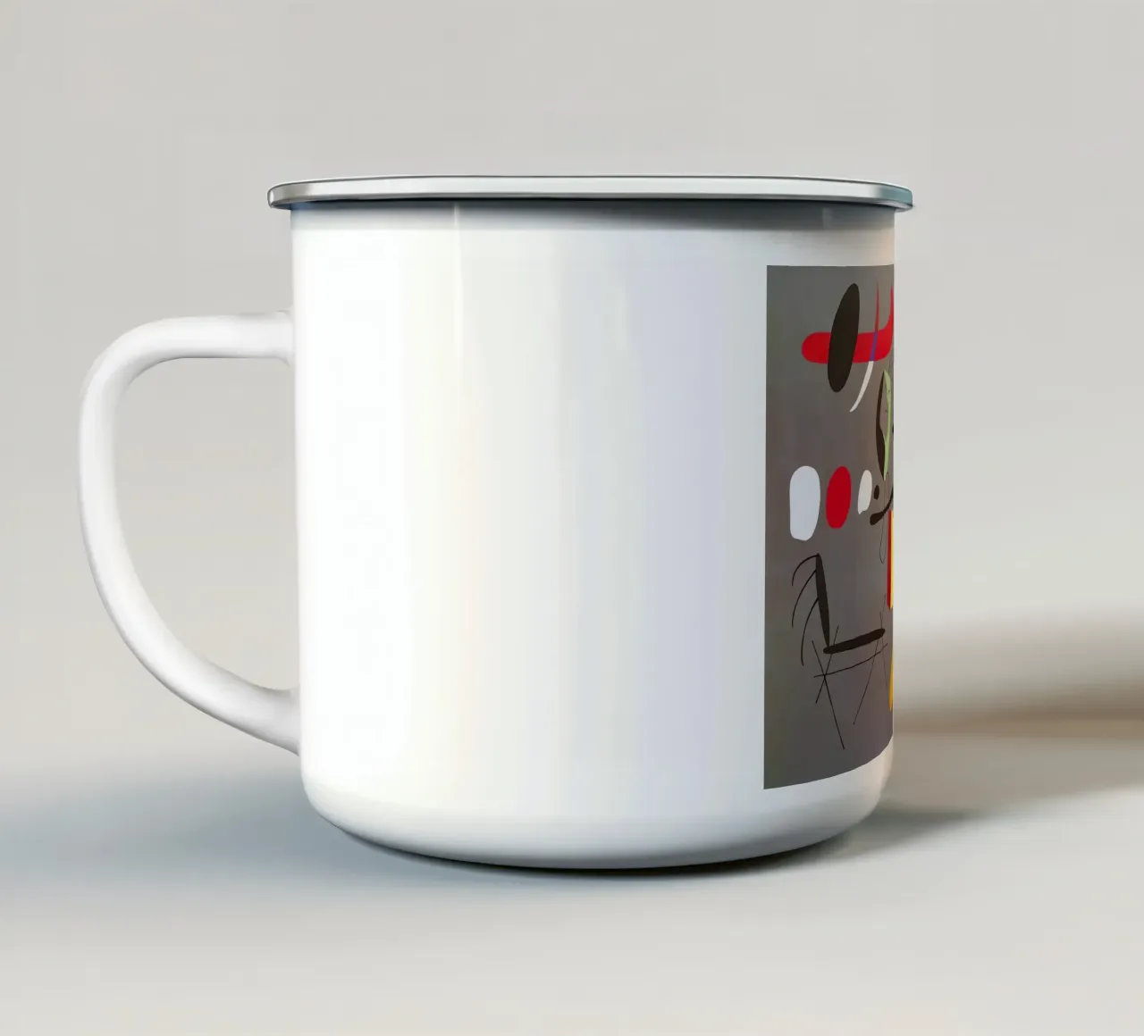 Joan Miró tazza in smalto da Narciso