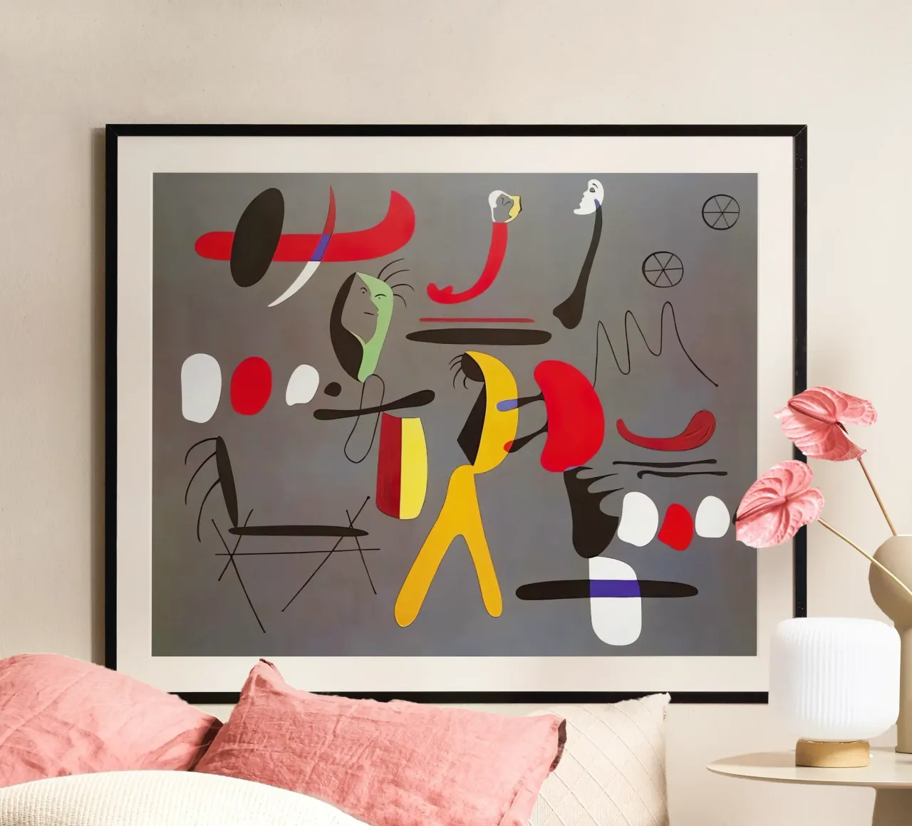 Joan Miró poster da Narciso