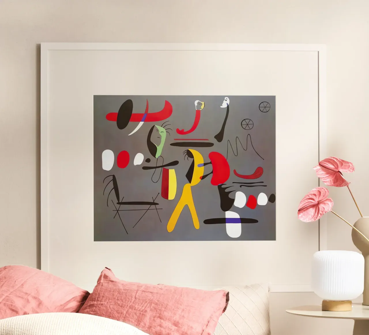 Joan Miró poster da Narciso