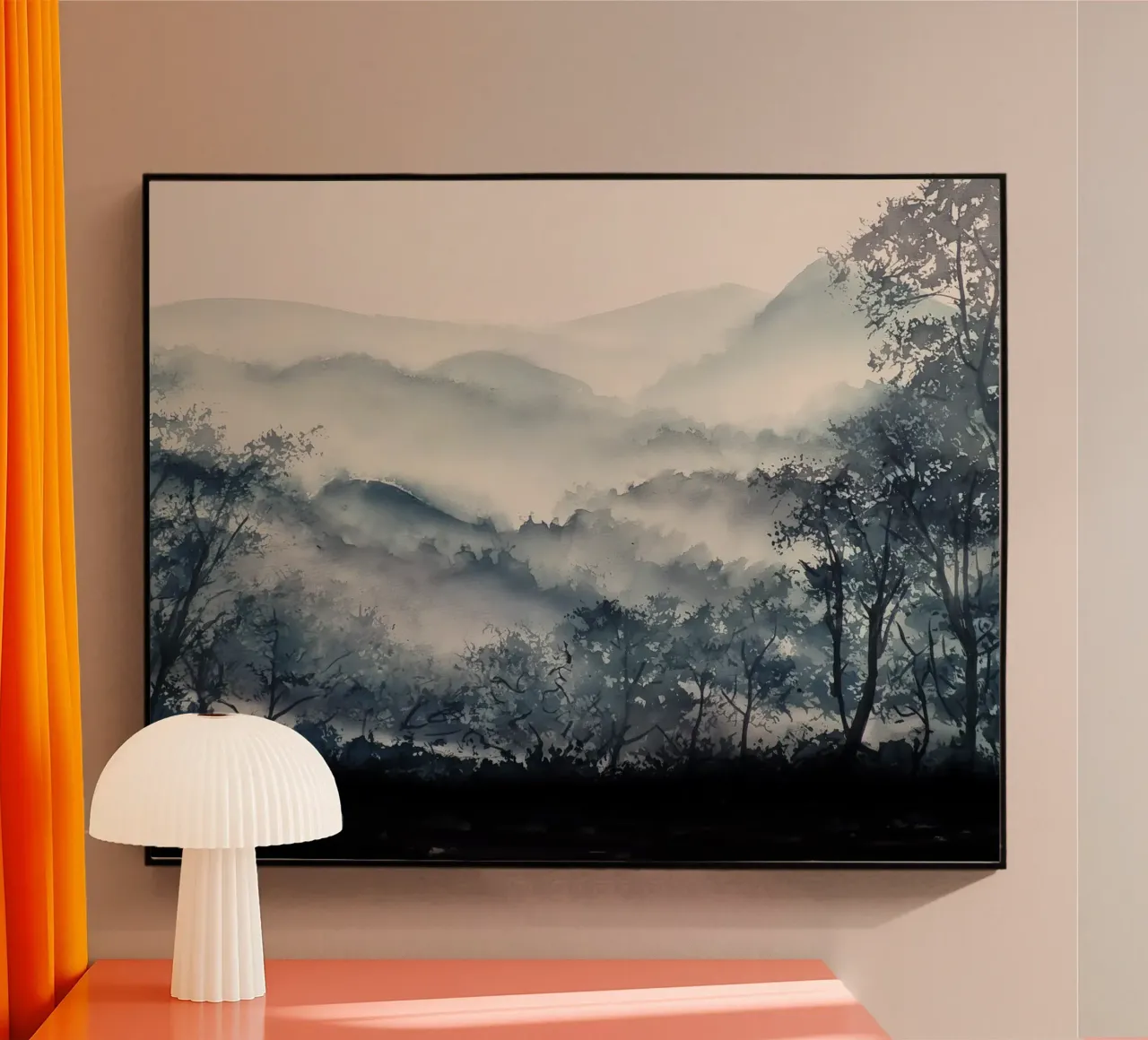 Mistbound acryl van Louise Wilder Studio