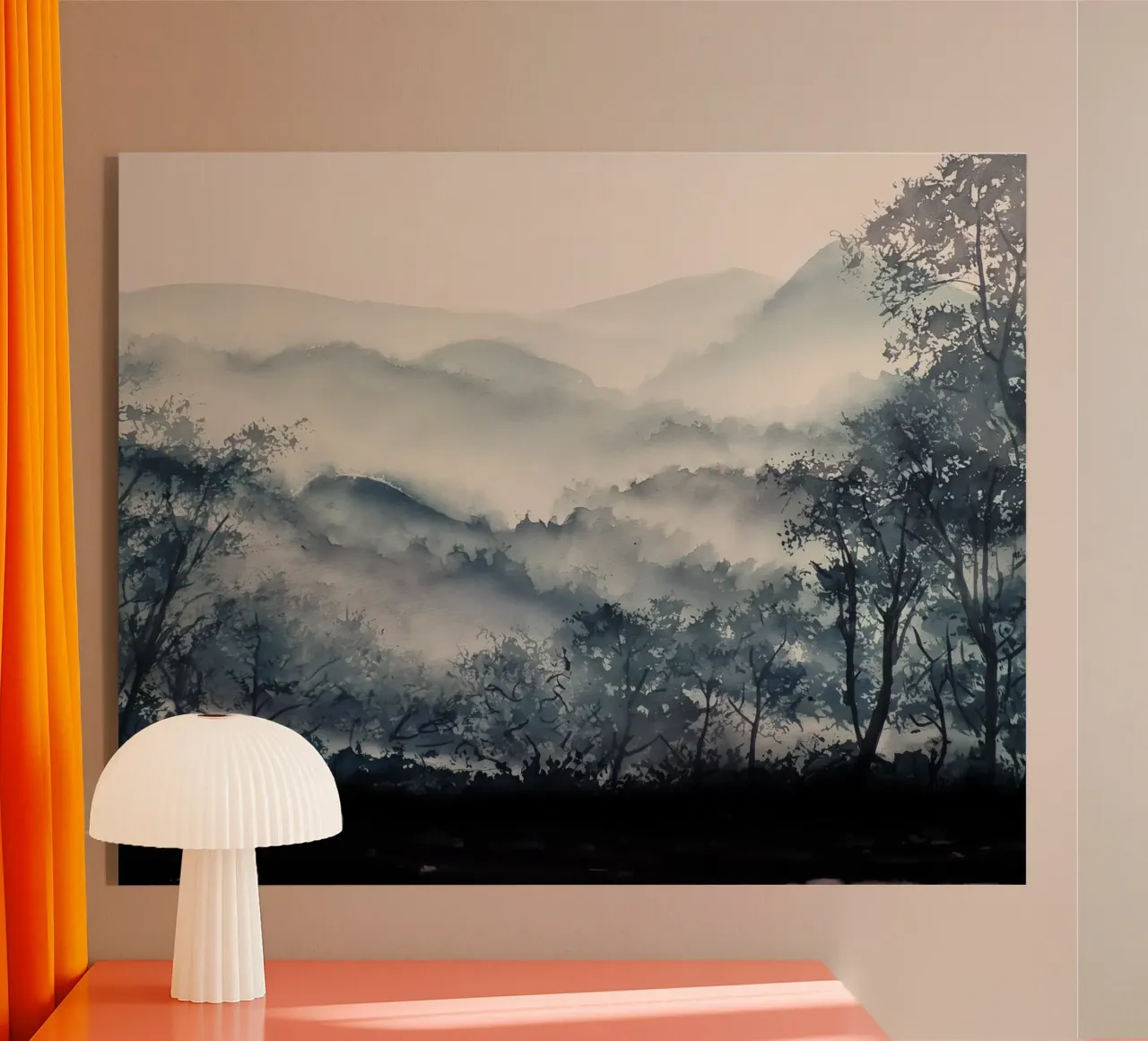 Mistbound acryl van Louise Wilder Studio