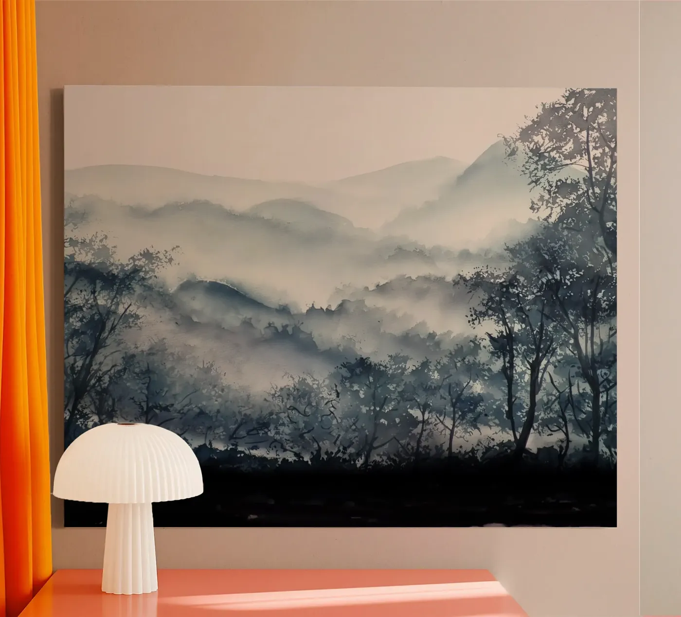 Mistbound tela da Louise Wilder Studio