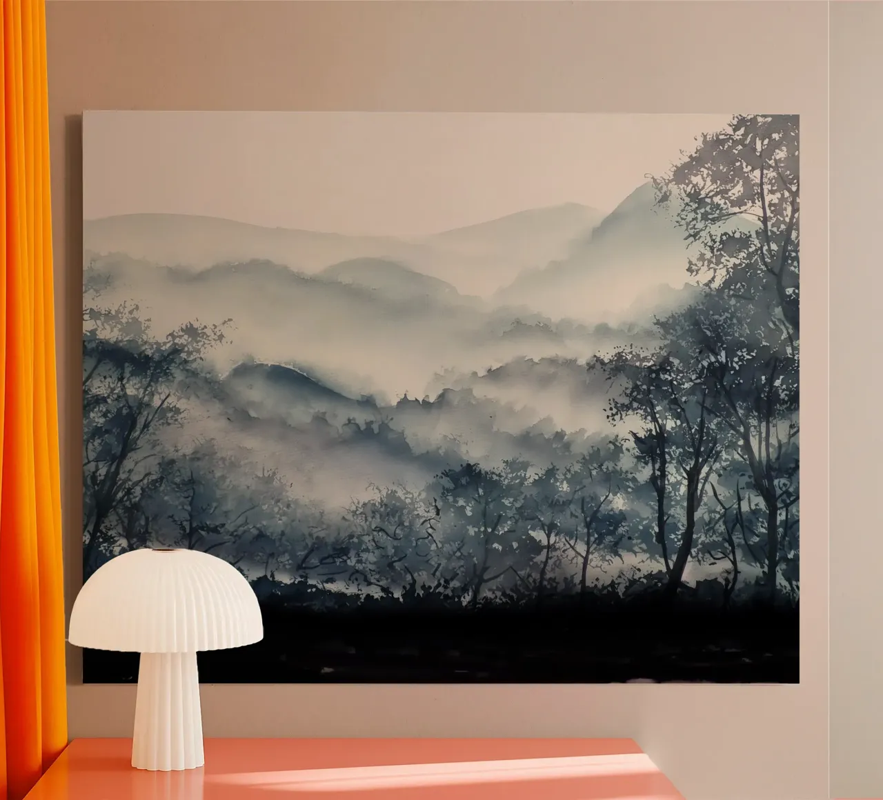 Mistbound canvas by Louise Wilder Studio