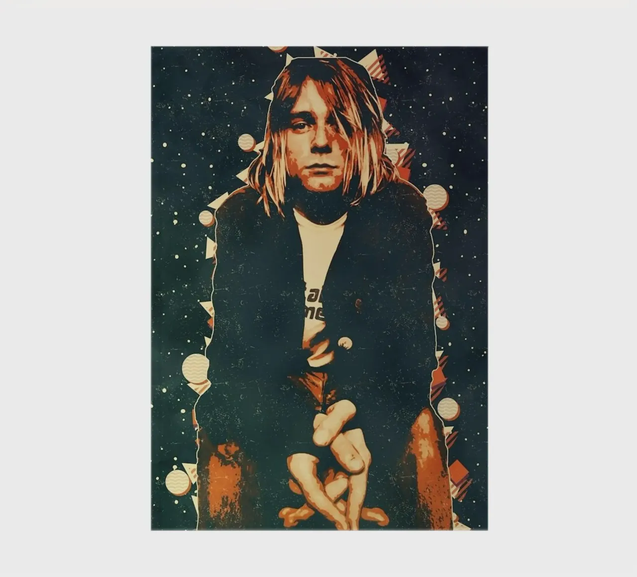 Kurt Cobain notebook by nicol shop