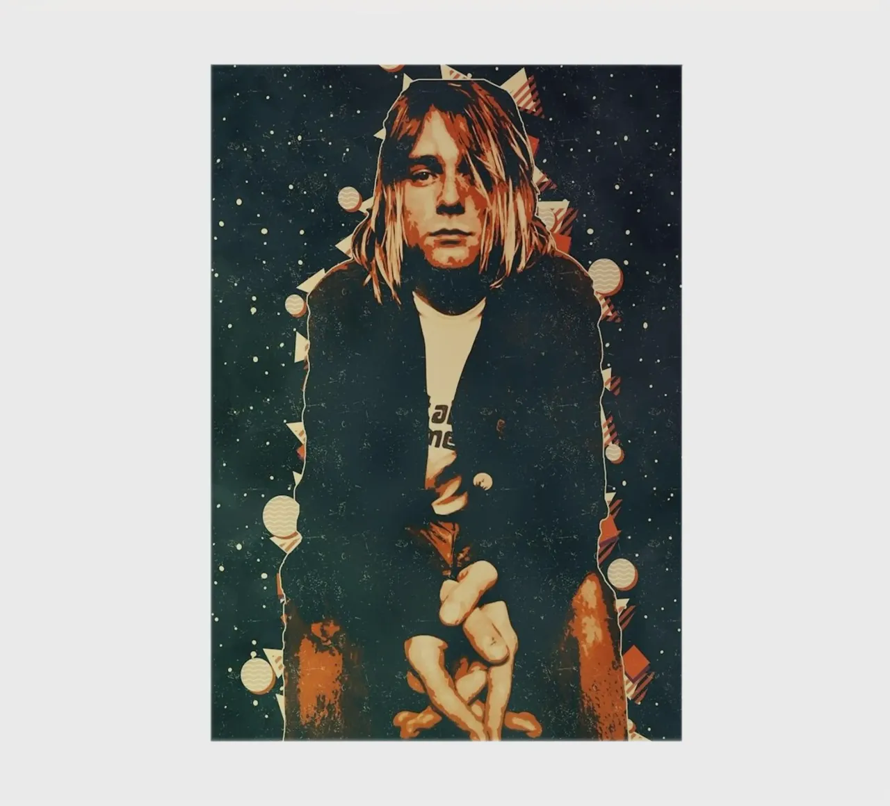 Kurt Cobain notebook by nicol shop