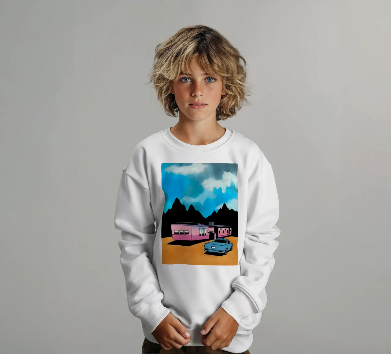 Ken Price Recluso irrealistico felpa bambino da Marcobarshop