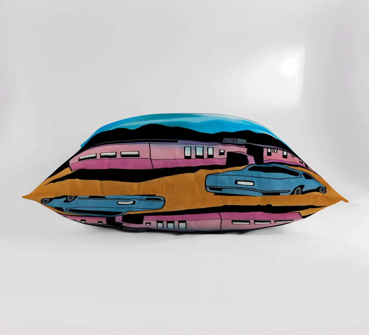 Ken Price Unrealistic Recluse decorative cushion by Marcobarshop