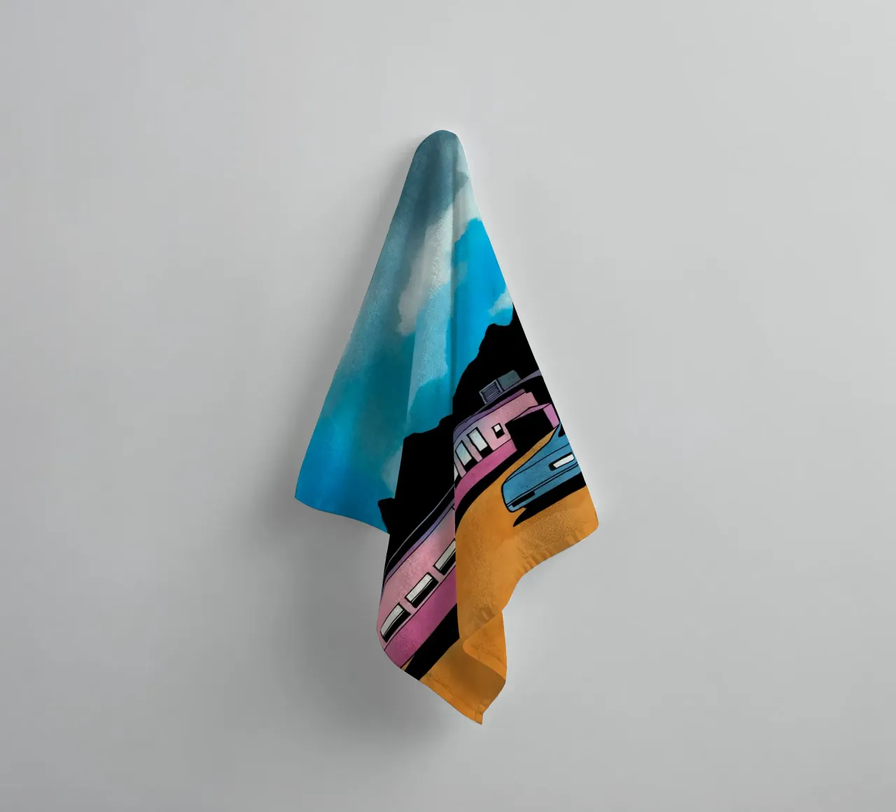 Ken Price Unrealistic Recluse towel by Marcobarshop