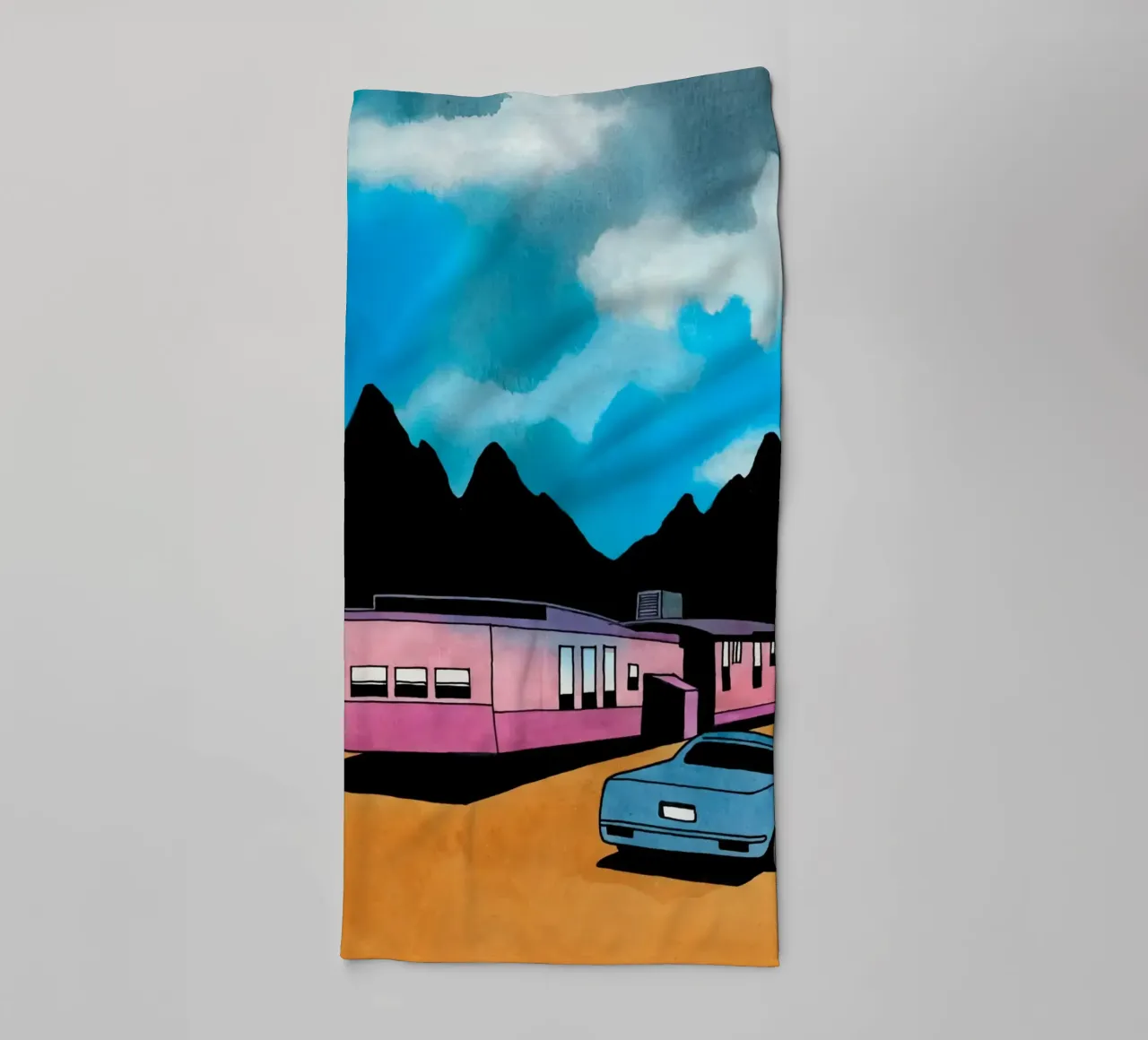 Ken Price Unrealistic Recluse towel by Marcobarshop