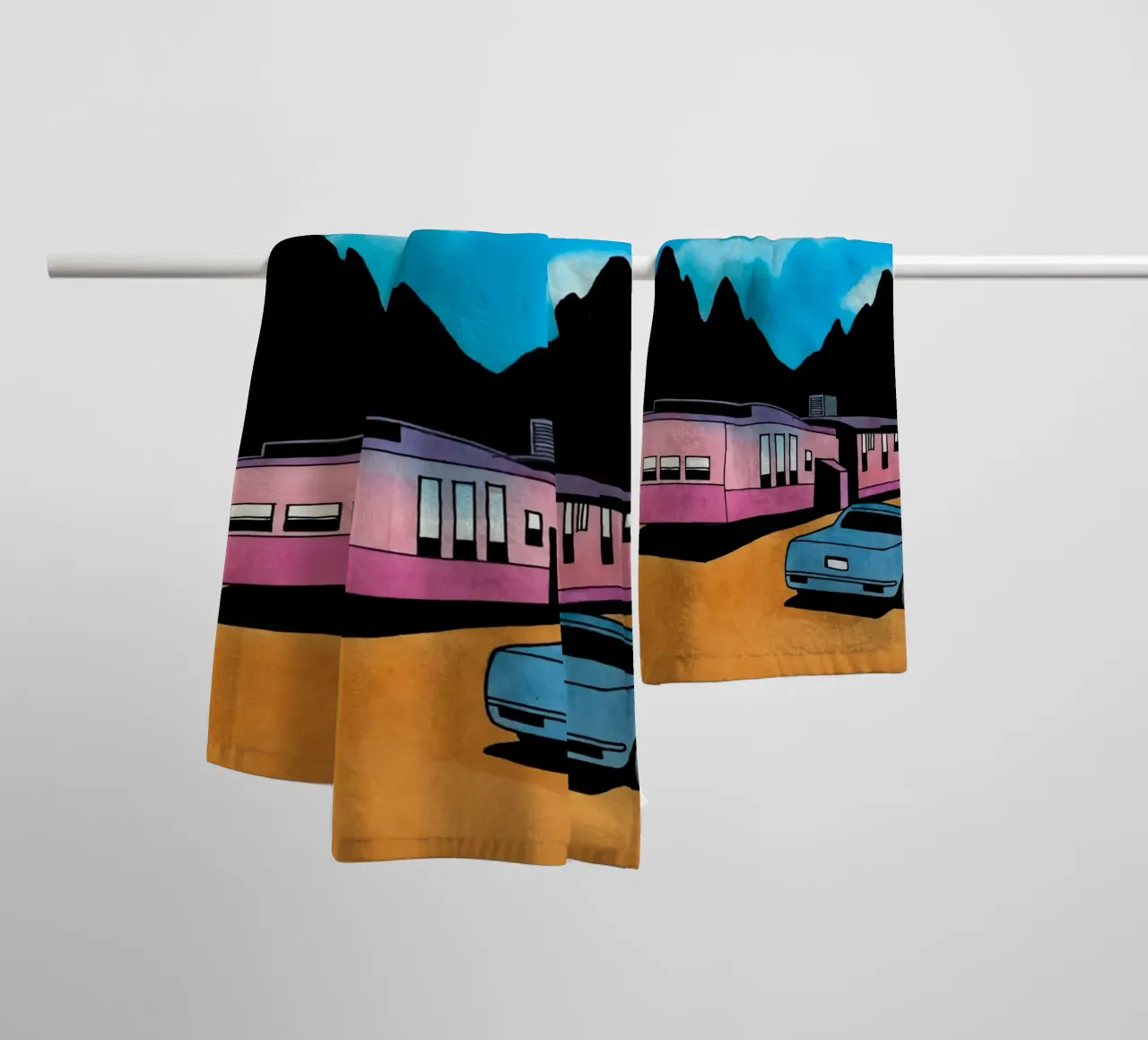 Ken Price Unrealistic Recluse towel by Marcobarshop