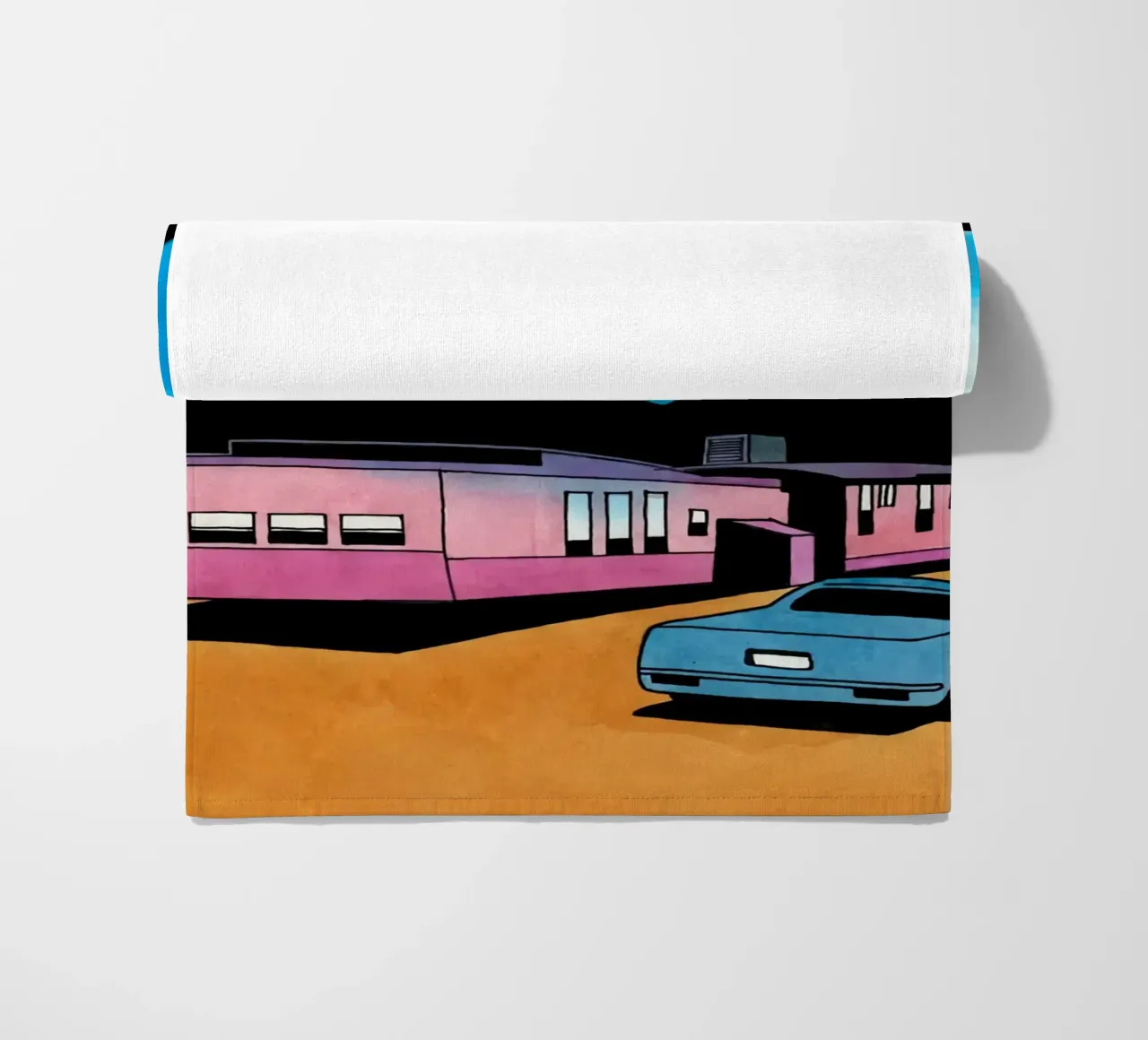 Ken Price Unrealistic Recluse beach towel by Marcobarshop