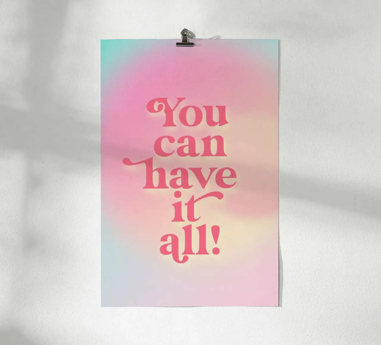 You Can Have It All carta hahnemühle da neon* fotografie