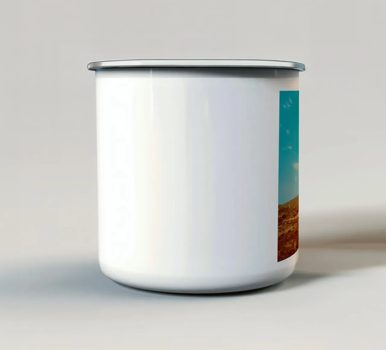 Hawaii Isola Grande tazza in smalto da KISSA STUDIO
