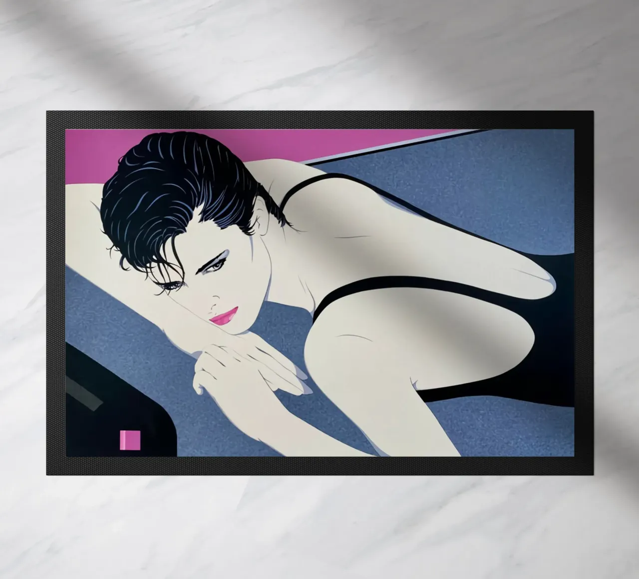 Patrick Nagel art zerbino da Kabir