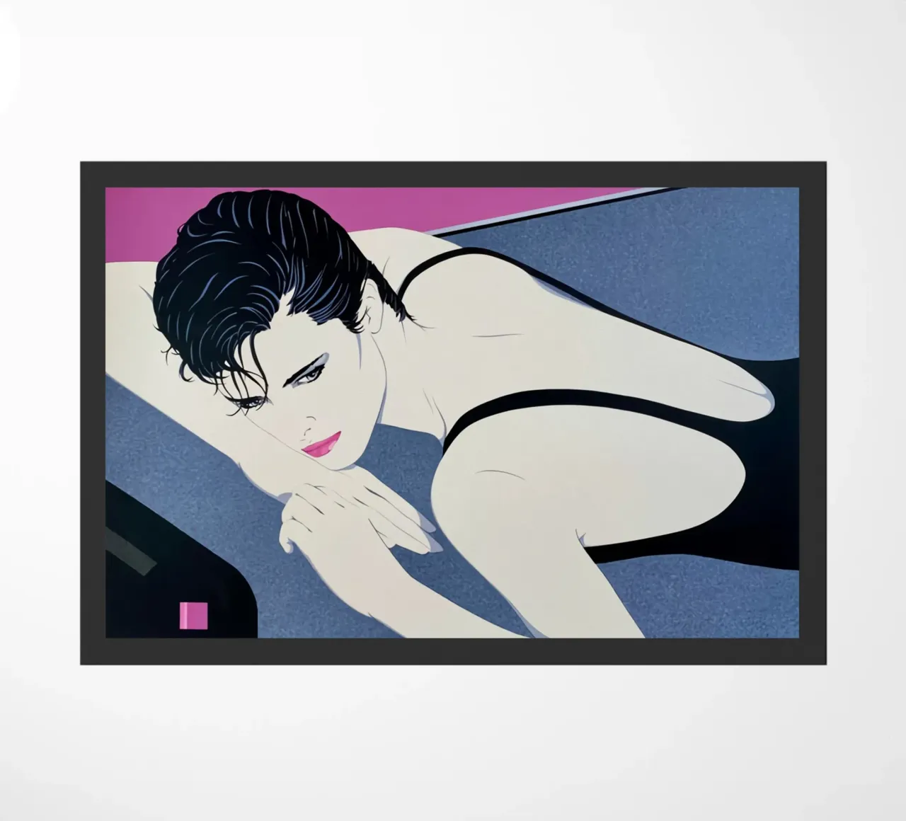 Patrick Nagel art zerbino da Kabir