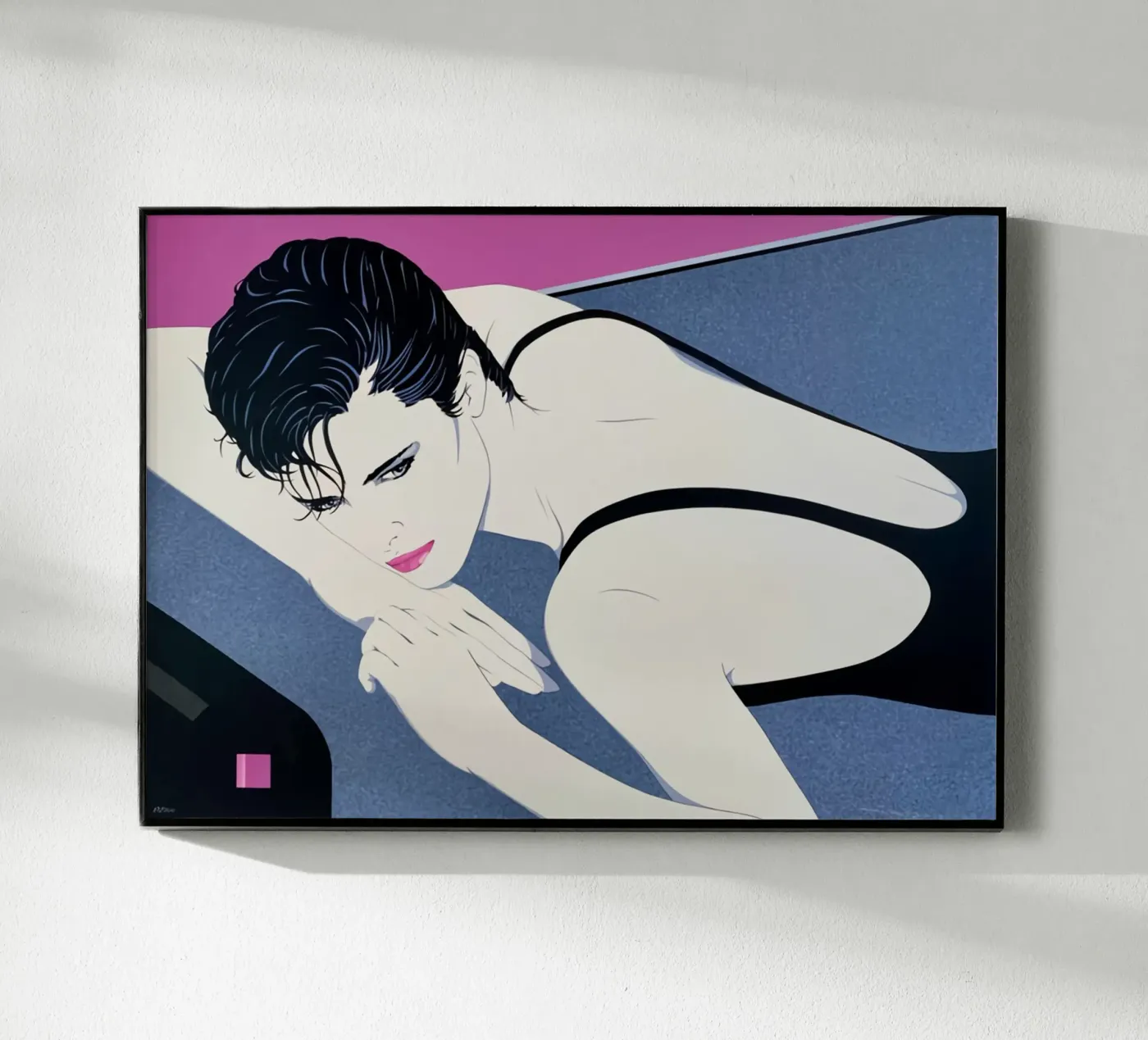 Patrick Nagel art plexiglass da Kabir
