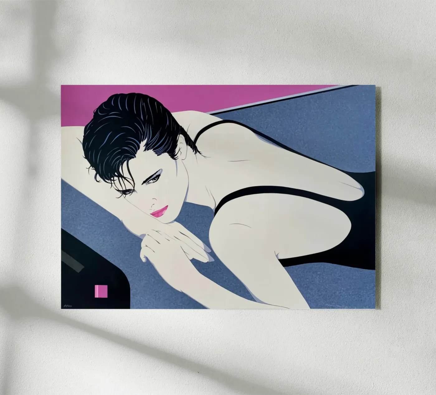 Patrick Nagel art plexiglass da Kabir
