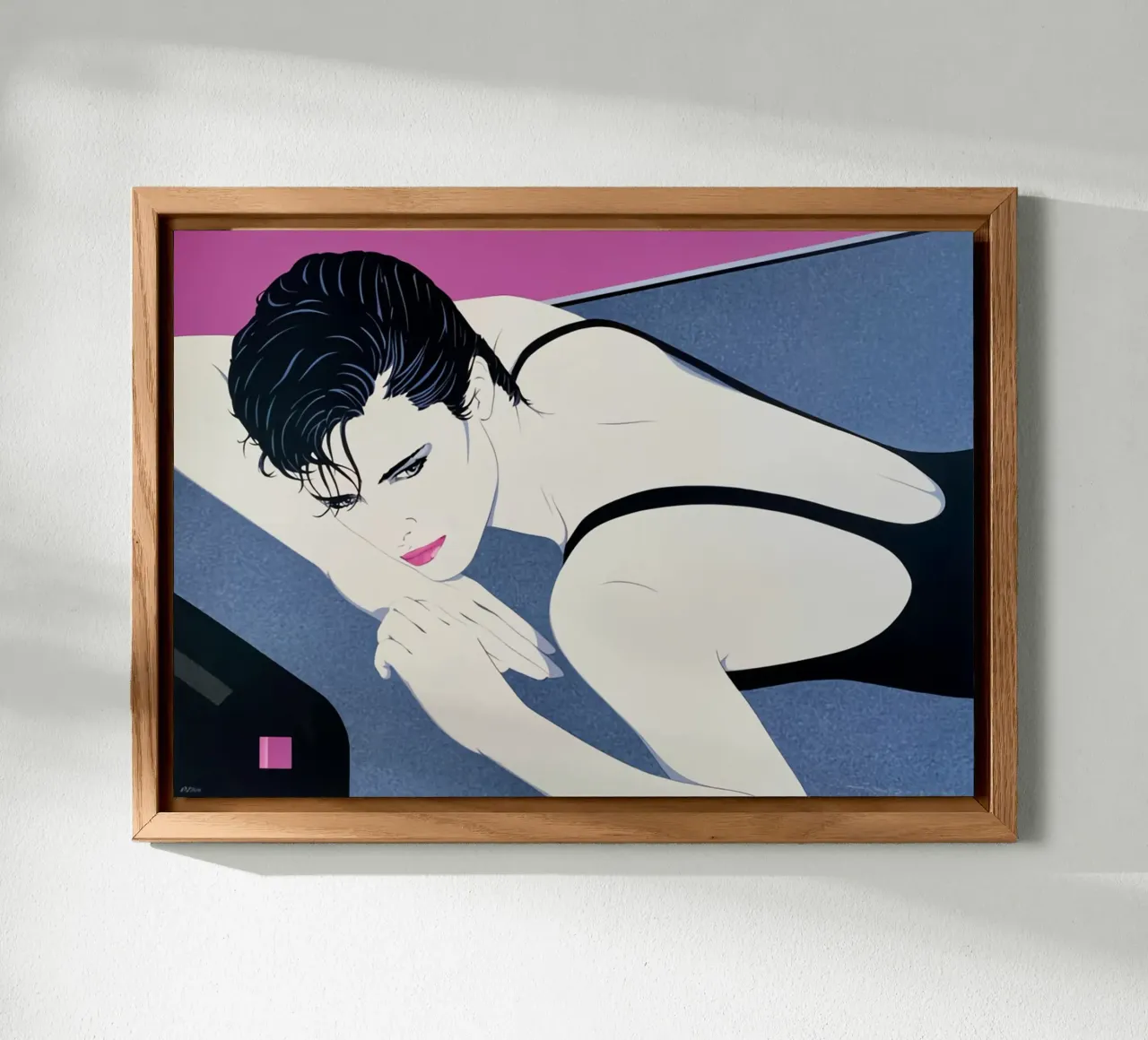 Patrick Nagel art alluminio dibond da Kabir