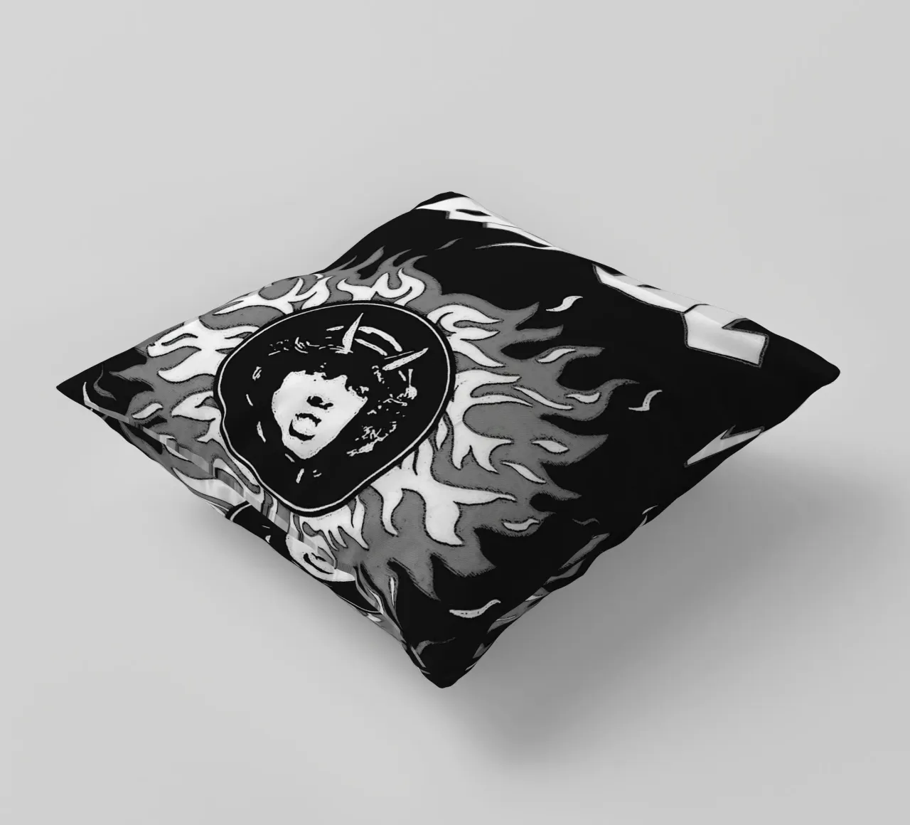 ac/dc band art Kissen von vanhesling