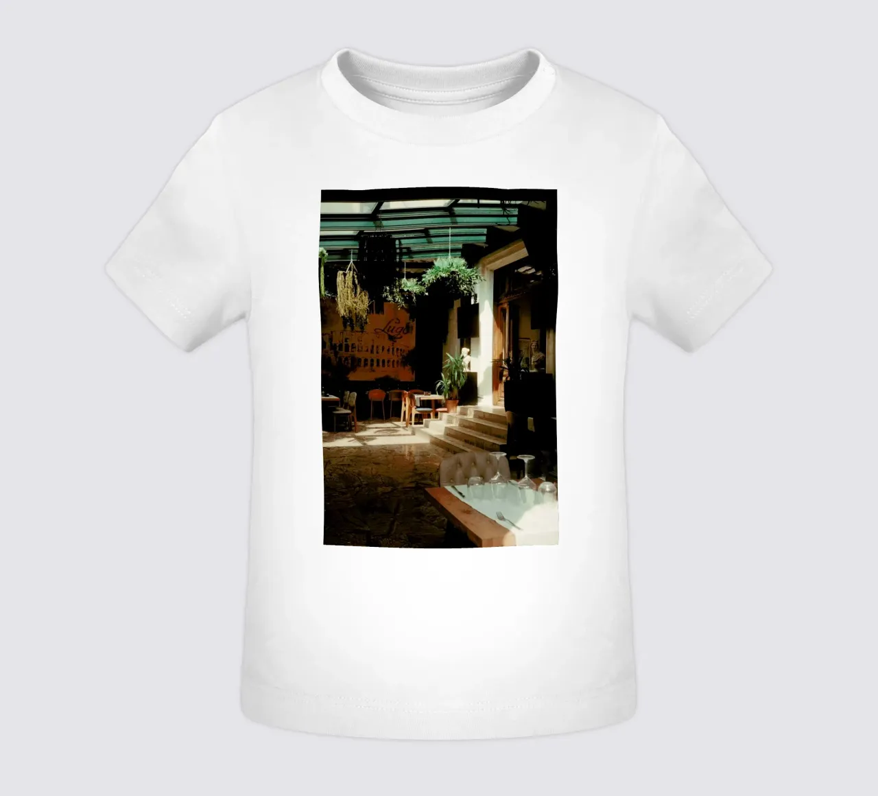 Analog Series The Small Cafe camiseta de bebé de Sebastian Hilgetag