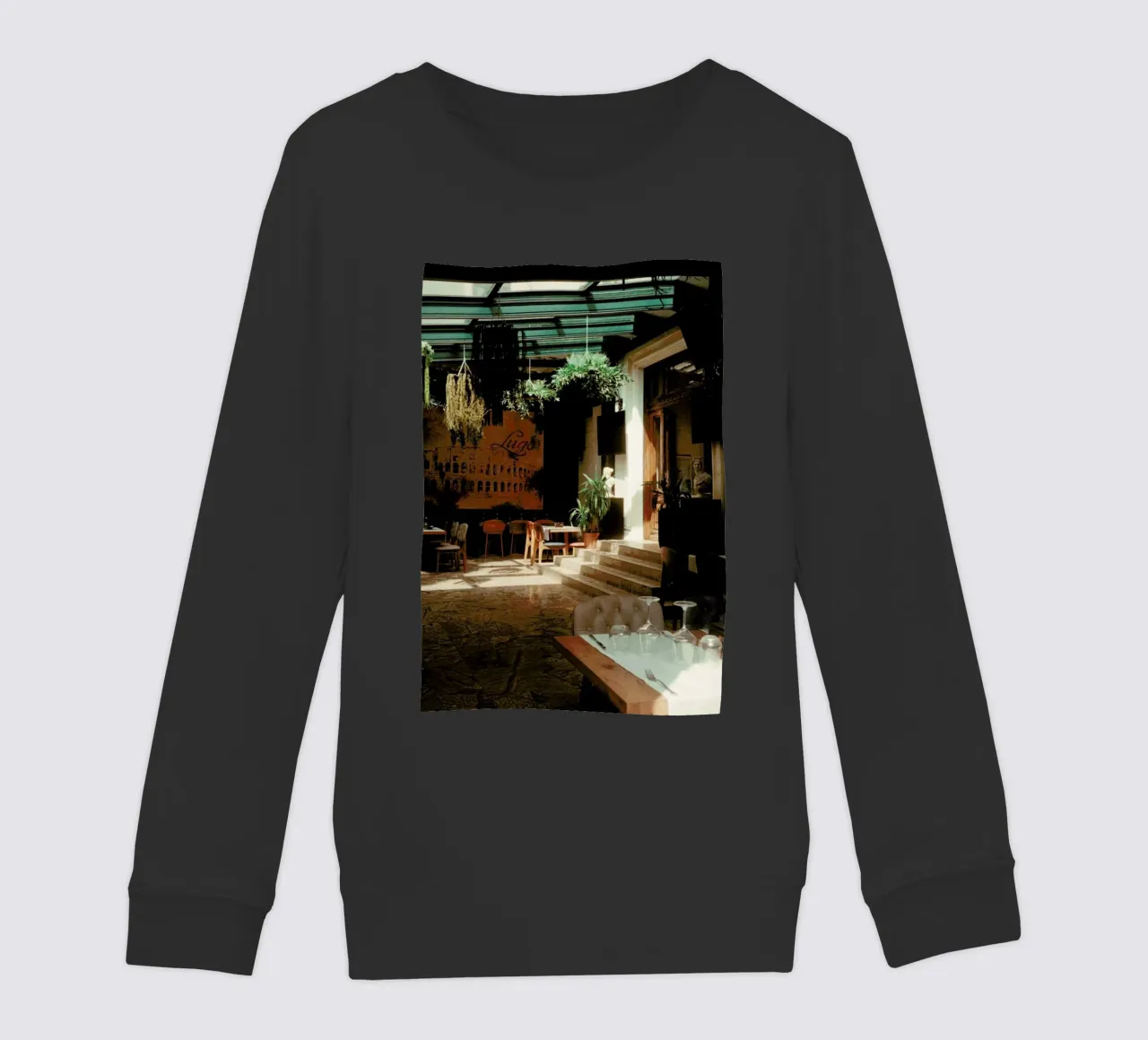 Analog Series The Small Cafe felpa bambino da Sebastian Hilgetag