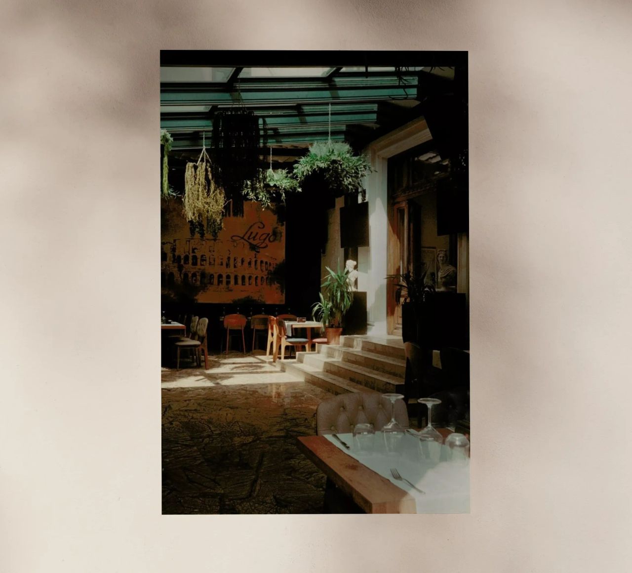 Analog Series The Small Cafe pellicola backlit da Sebastian Hilgetag