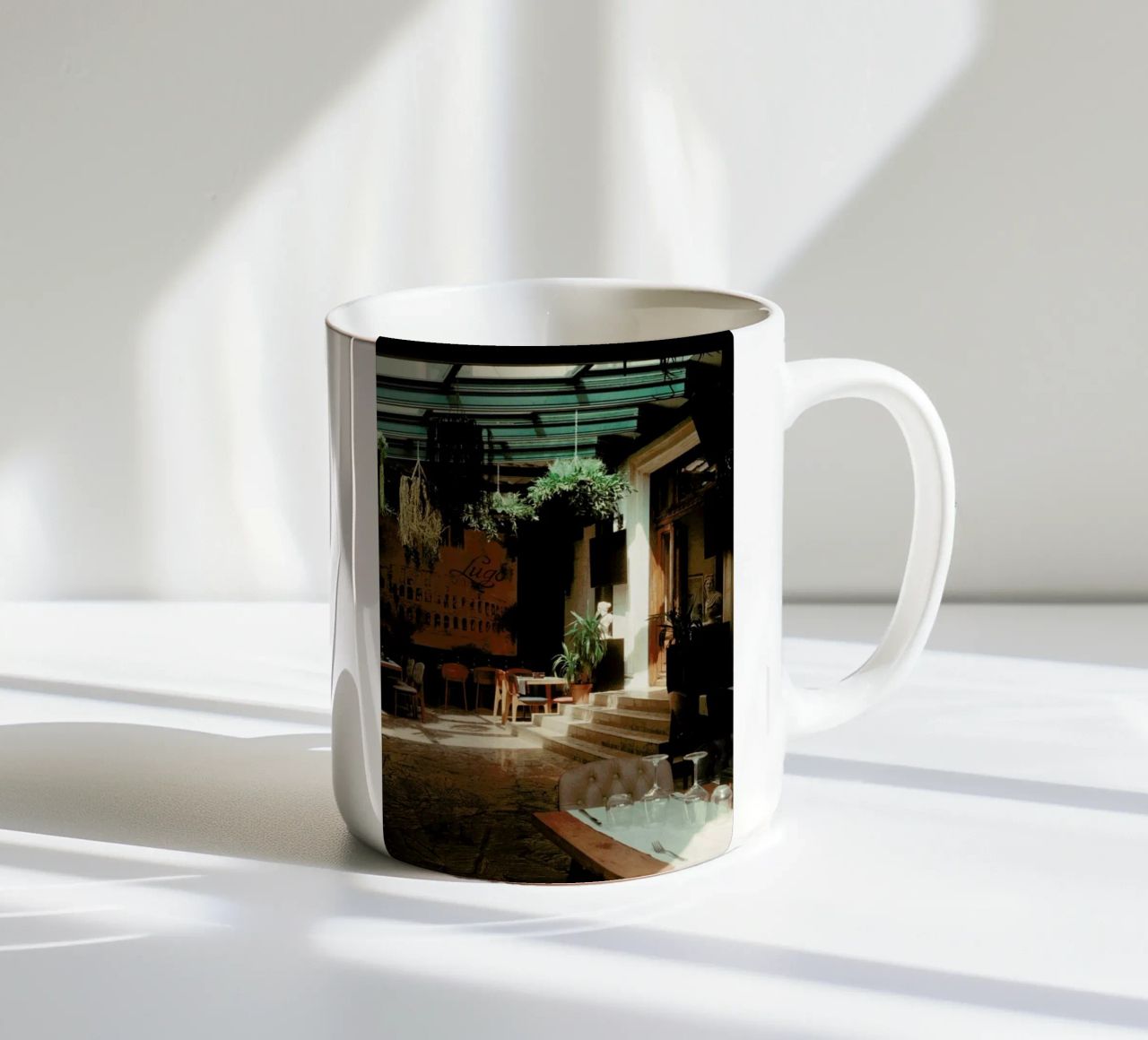 Analog Series The Small Cafe tazza in ceramica da Sebastian Hilgetag
