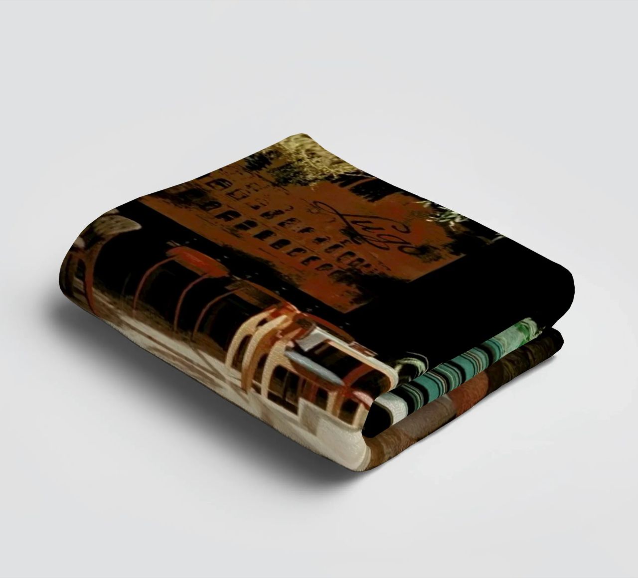 Analog Series The Small Cafe asciugamano da bagno da Sebastian Hilgetag