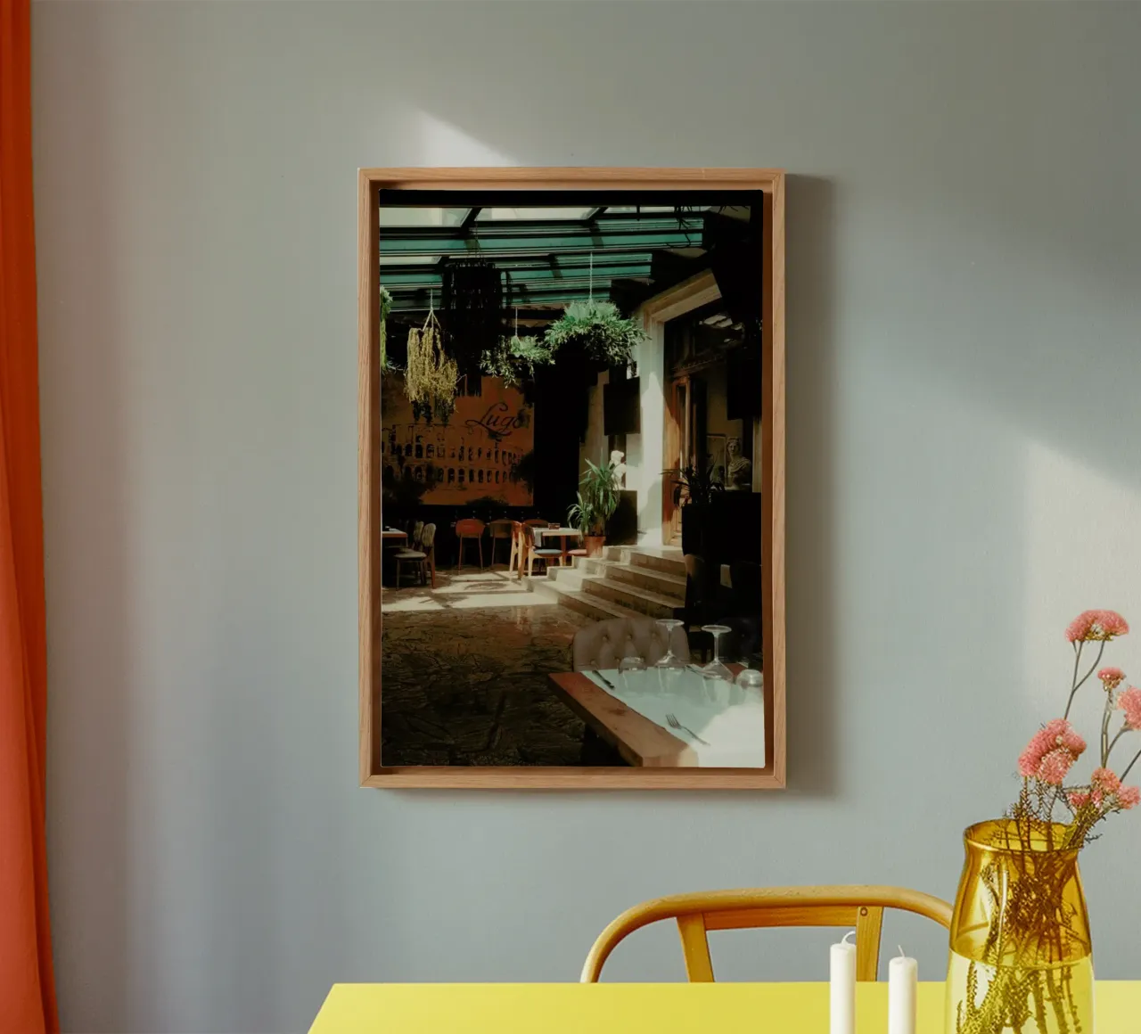 Analog Series The Small Cafe tela da Sebastian Hilgetag