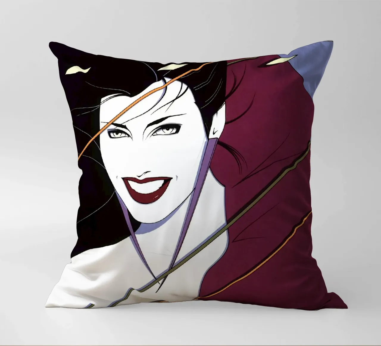 Patrick Nagel art cuscino da Kabir