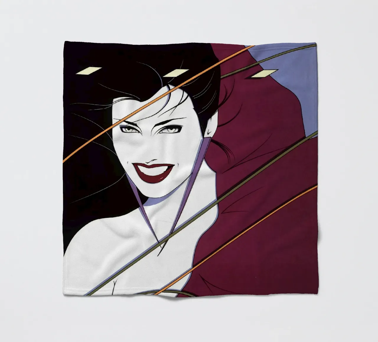 Patrick Nagel art coperta in pile da Kabir