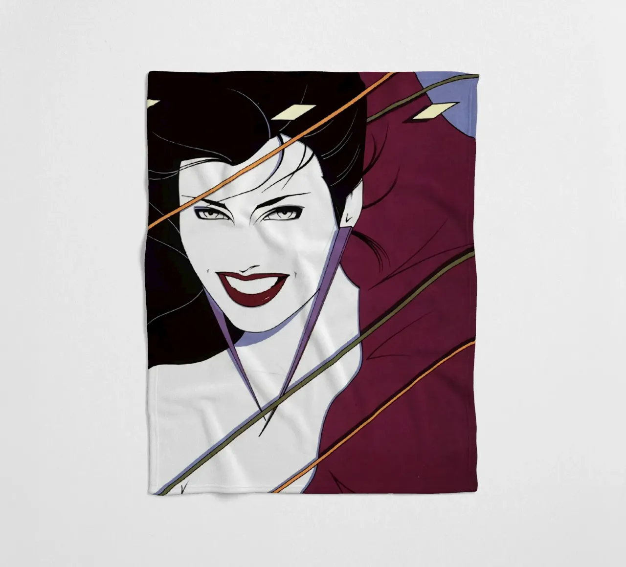 Patrick Nagel art coperta in pile da Kabir