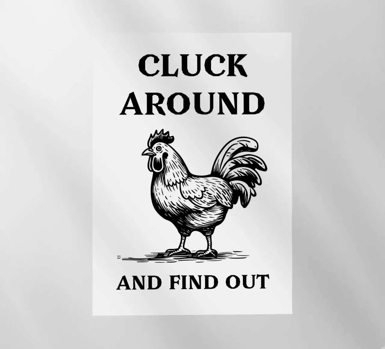 Cluck around and find out pellicola backlit da edsonramosart