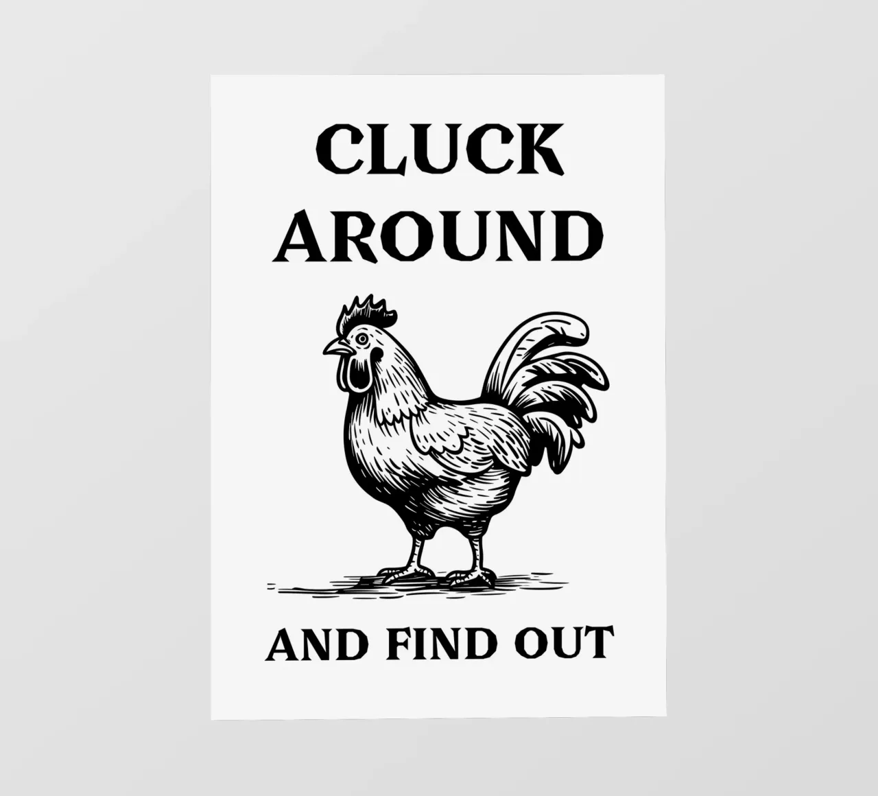 Cluck around and find out pellicola backlit da edsonramosart