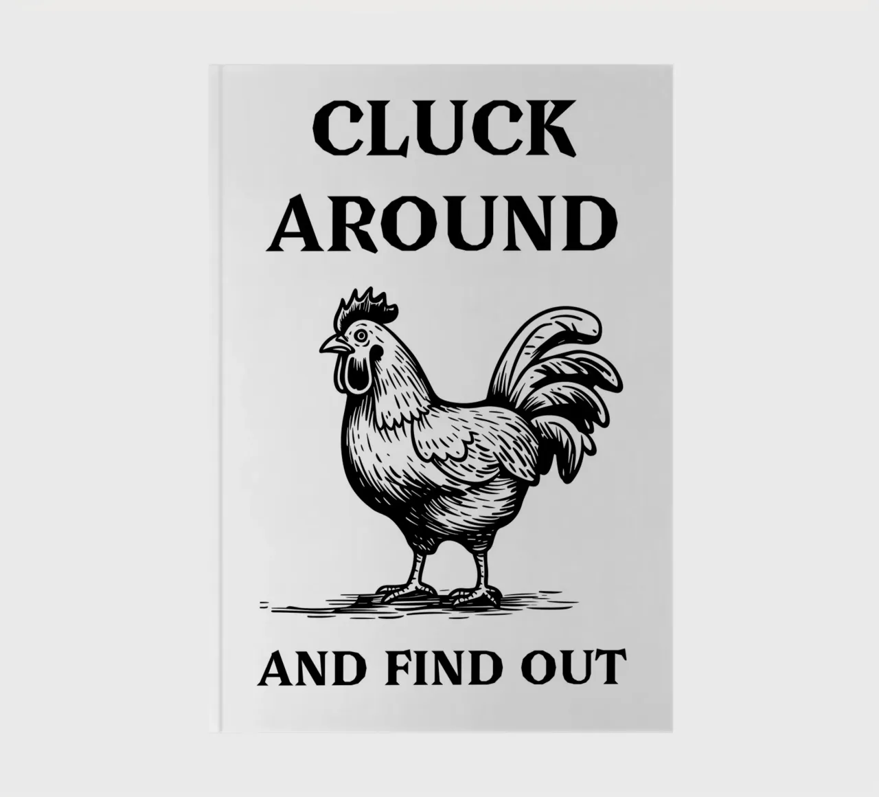 Cluck around and find out notebook by edsonramosart