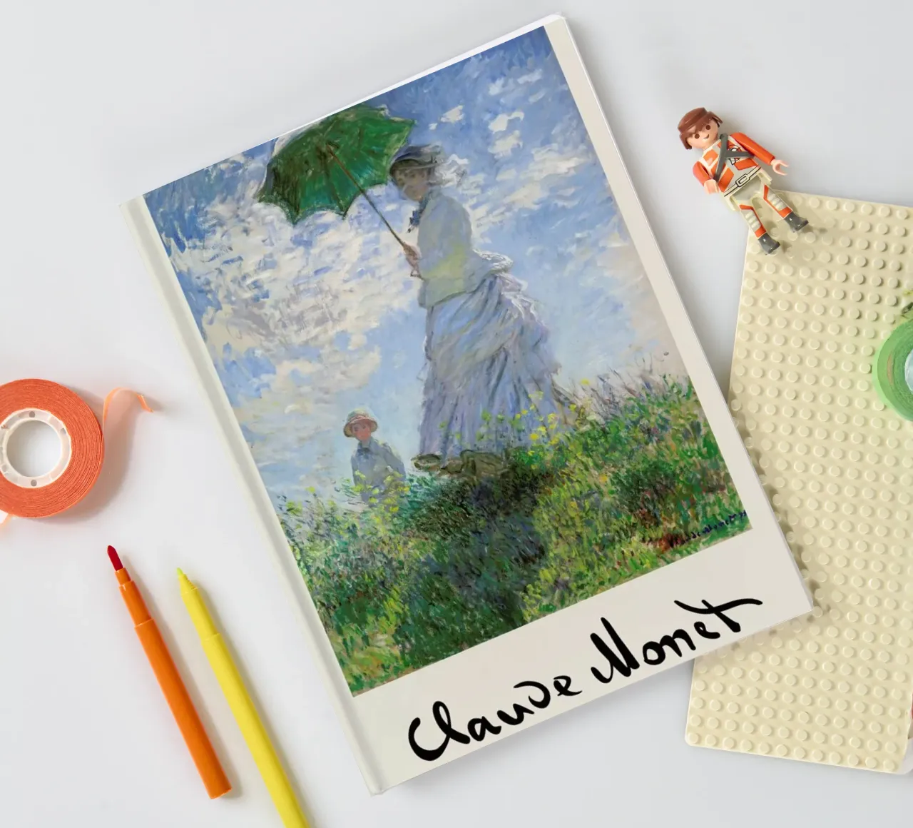 Monet – Signed Madame notebook by Vintage by JUNIQE