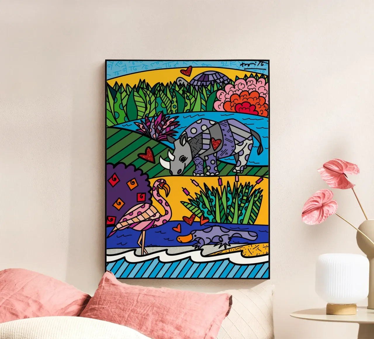 Zoo Britto plexiglass da Algoritm