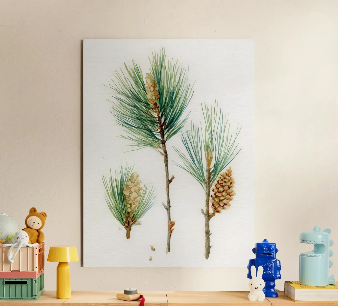 Pine Studies pannello forex da Louise Wilder Studio