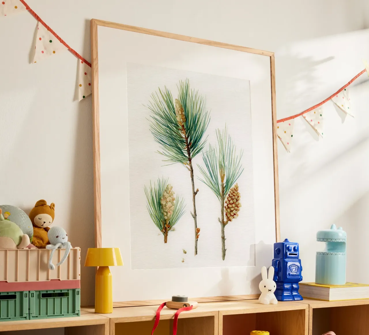 Pine Studies poster by Louise Wilder Studio