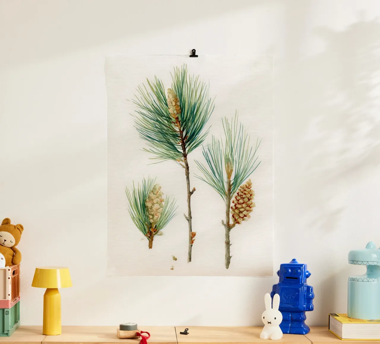 Pine Studies poster by Louise Wilder Studio