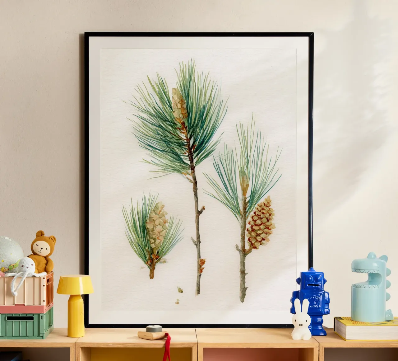 Pine Studies poster by Louise Wilder Studio