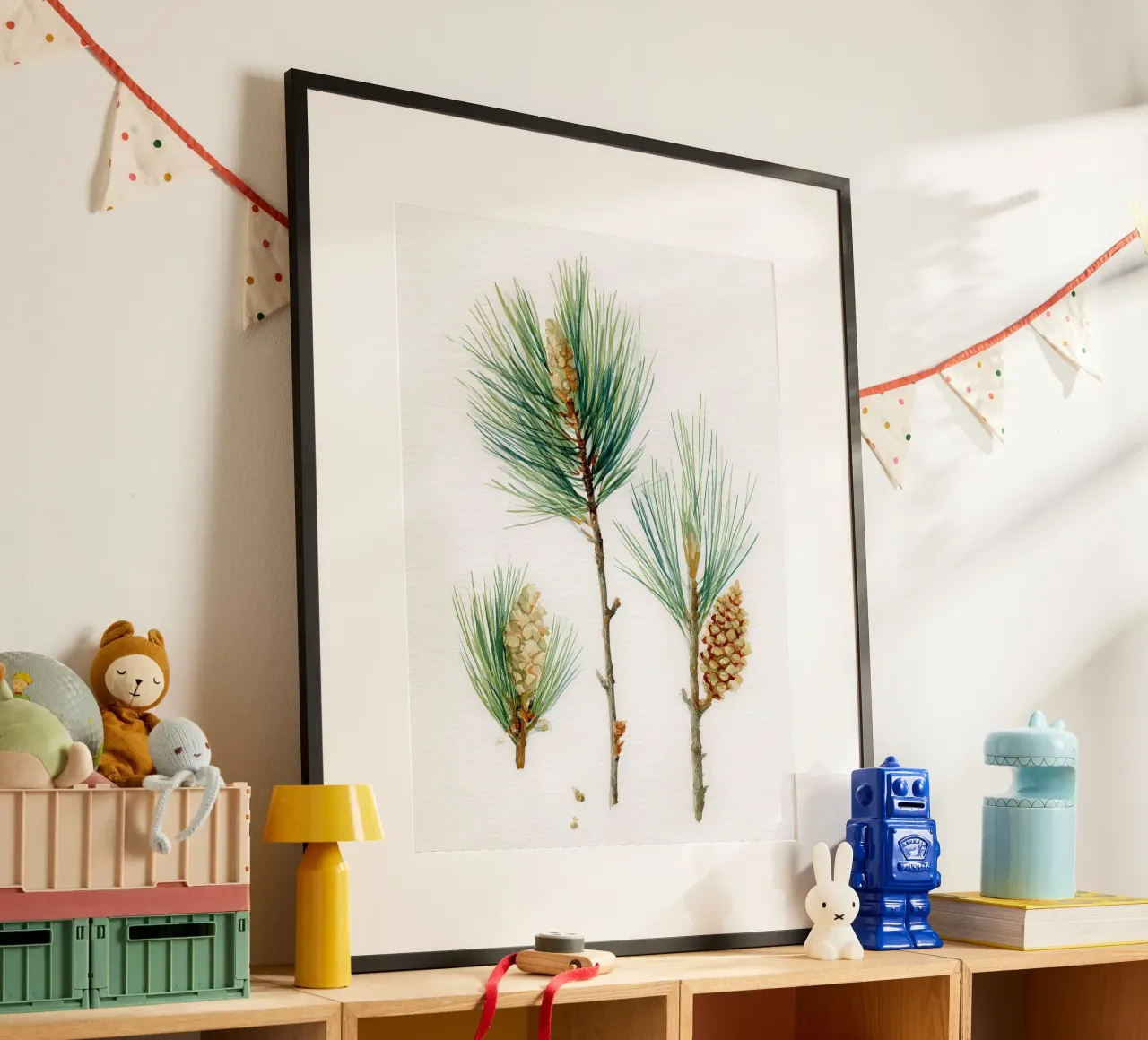 Pine Studies poster by Louise Wilder Studio