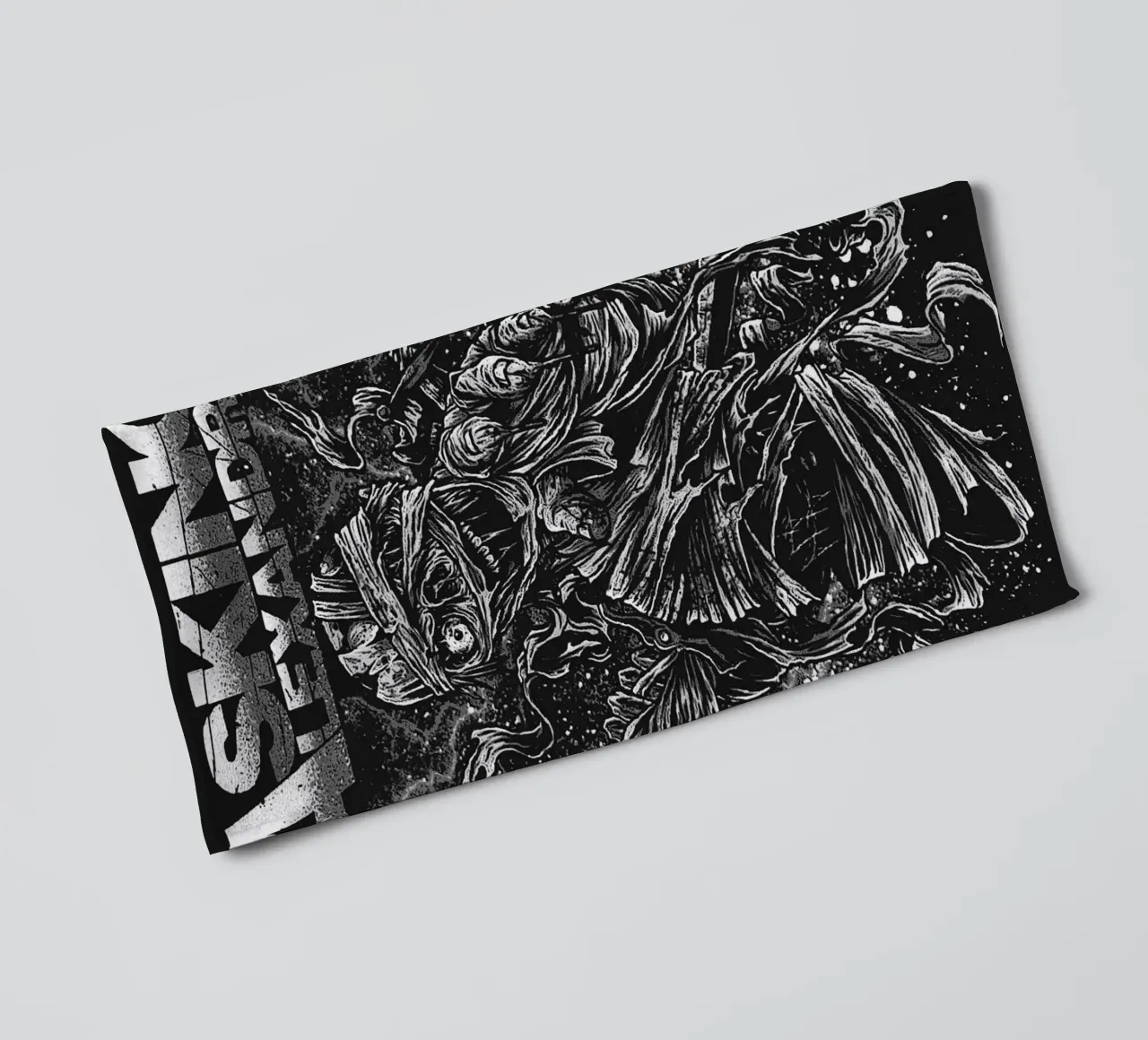 Asking Alexandria band art towel by vanhesling