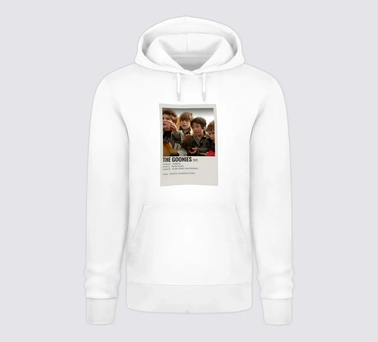 THE GOONIES 1985 felpa con cappuccio da MVFminimalist