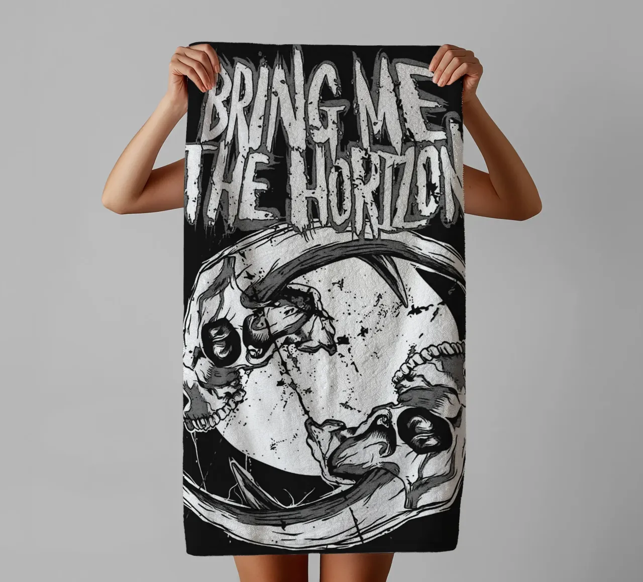 Bring Me the Horizon towel by vanhesling